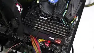 MSI MEG Z390 Godlike: Dynamic Dashboard DRAM Error