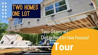 Modular House Tour: 2-story w/ detached in-law HOUSE!