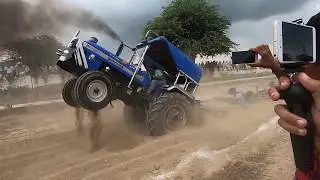 Sonalika Di-750 III tractor best performance with 2 harrow in kasanda