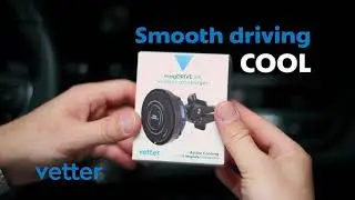 Vetter MagDrive Air 15W: &Icirc;ncărcător și Suport MagSafe cu Răcire Activă