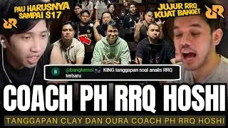 RRQ KUAT BANGET! TANGGAPAN CLAY DAN OURA SOAL COACH FILIPINA BARU DI RRQ HOSHI GOF 2025!