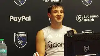 Preston Judd Postgame - |Earthquakes vs Whitecaps| MLS| 8.9.25