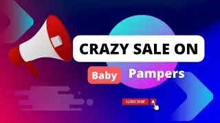 Crazy Sale on Baby Pampers || Best Pampers  #superquiet