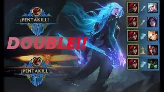 DOUBLE PENTAKILL S10 KATARINA LOL