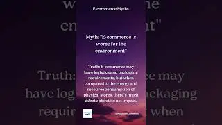 e-Commerce Myths