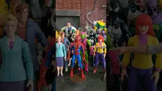 Marvel Legends Spider-Man the Animated Series Display #marvellegends #marvellegendscommunity