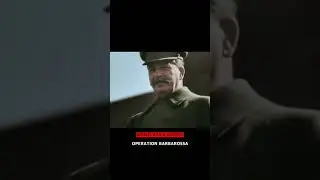 Operation Barbarossa, Colorized historical footage of German invasion of the Soviet Union #ww2 #tank
