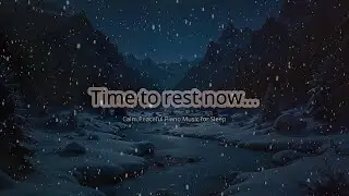Time to rest now... | Sleep