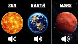 Scary sounds of planets and sun in our solar system