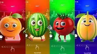 Fruit meracle - Coffin dance - Tiles hop