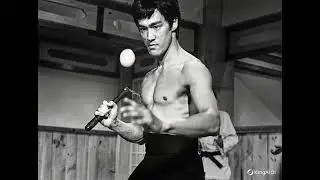 Bruce Lee ping pong ball control