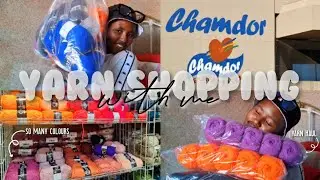 Come yarn shopping with me + yarn haul 😊✨️(south african edition)