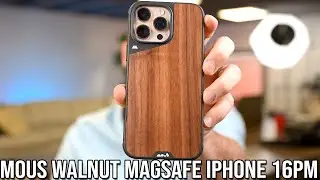 Mous Walnut Limitless 6.0 iPhone 16 Pro Max