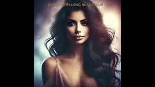 Angel With The Long Black Hair  By Toby Christensen