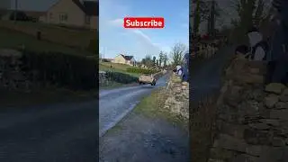 &Scaron;koda Fabia Rally 2 Jump! Galway Rally 2023 #rally #jump #skoda #car #rallye #wrc #erc #r5 #sport