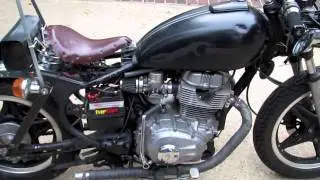 1979 Honda CM400A Hondamatic Motorcycle Bobber Project (not finished)