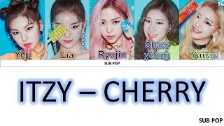 ITZY  CHERRY Color Coded lirycs