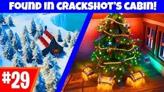 Found Under the Tree at Crackshot's Cabin - Fortbyte #29 LOCATION!