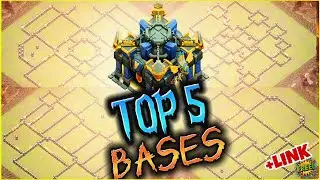TH 17 Top 5 Bases JULY SEASON | War Bases COC