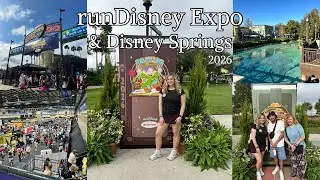 runDisney Expo & Disney Springs 👟🛍️ | Dopey Challenge - 2026 Marathon Weekend
