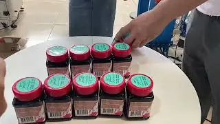 Square bottle label on four sides top labeling machine self-adhesive customized labeling machine