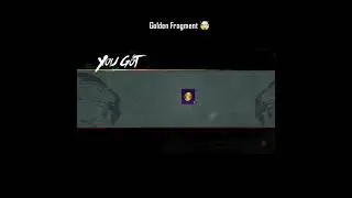 Wait For @rgc2017  Puzzle Solve ✅ Golden Fragment 🤯 #pubg #bgmi #shorts