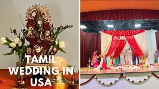 Tamil wedding in USA | Indian wedding in USA ITamil vlog | English Subtitles