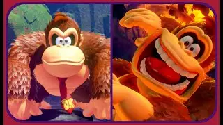 Donkey Kong Bananza - All Flashback Daydreams
