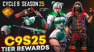 BGMI 3.9.0 Update | C9S25 Tier Rewards | Cycle 9 Mythic Rewards | BGMI & Pubg Mobile New Season C9