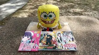 The secondary fantasy graphic novel art comic poster (with guest SpongeBob)