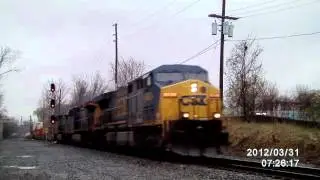 Gensets on Q010, RS3L on Q161, and more! 3-31-12
