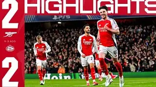 Arsenal vs PSV 2-2 [AGG 9-3] Highlights  #ARSPSV UEFA Champions League  2024/25