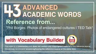 43 Advanced Academic Words Ref from 