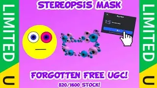 [FORGOTTEN] Stereopsis Mask Free UGC Limited! 🎭