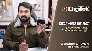 Digitek (DCL-60 W BC) Bi-Color Handheld continuous Led Light. Review By Sahil Dhalla