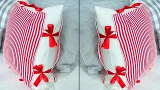 💝💝Sew a pillowcase in the easiest way / pillow with a butterfly
