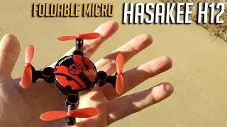 Обзор складного микродрона Hasakee H12