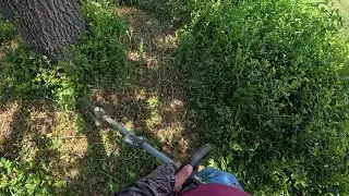 ASMR Edging 3 - Edging an overgrown yard