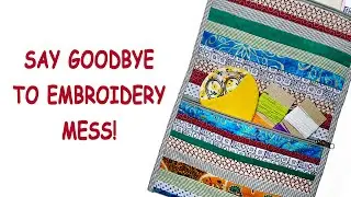 DIY Patchwork Fabric Envelope &ndash; Perfect for Embroidery Storage!