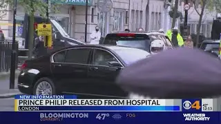 Prince Philip released from hospital