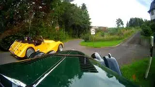 Morgan +8: trip with 16 classic Morgan Cars