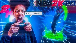 I stream sniped the BIGGEST TRASH TALKER on NBA 2K20 and this happend...*BREAKS PS4*