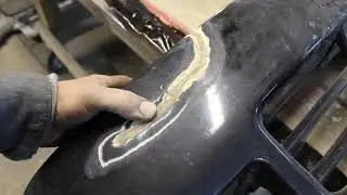 Polyurethane bumper repair Supra a70