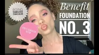 BENEFIT COSMETICS  HELLO HAPPY FOUNDATION SHADE 3 REVIEW