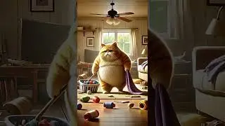 Cat family life #guitar #cats #cat #catsad #cartoon #catmotion  #trending #viralvideo #fyp #trending