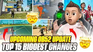 Upcoming OB52 Update A-Z All Changes In Free Fire 🤯🤫🤦&zwj;♂️ || @SRB_SCB_Is_Live || #freefire #scb #srb 