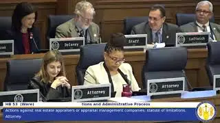 VA House of Delegates - Professions/Occupations/Administrative Process Subcomm. Meeting - 2024-01-18