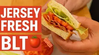 Fresh Jersey Tomato BLT 🥓🍅 Garden Fresh Sandwich Recipe