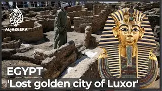 Egyptologists uncover &lsquo;lost golden city&rsquo; buried under the sands