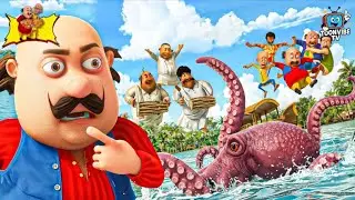 Sea Monster किया Motu Patlu पर Attack | Motu Patlu 